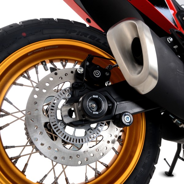 R&G Swingarm Protectors for the Moto Morini X CAPE 649 21- & Seiemmezzo SCR '22-